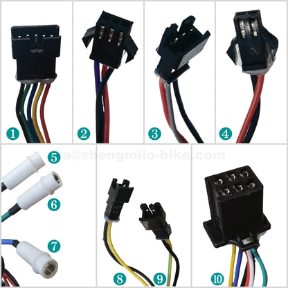 Official MX02SHLLMS26' 9G48V18A500-1000W Controller Special for shengmilo MX02S Electric Bike