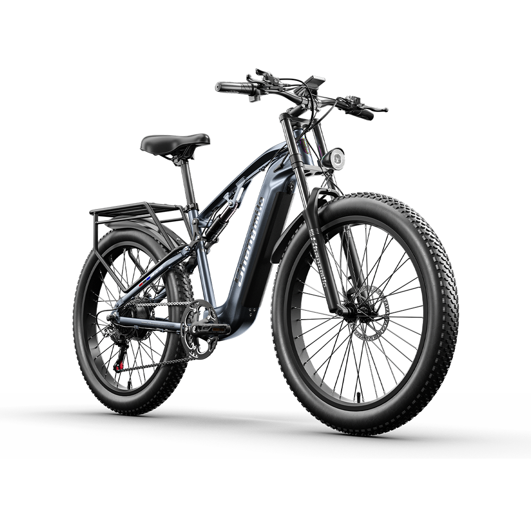 Shengmilo MX05 Full Suspension 1000W Electric Mountain Bike view 2